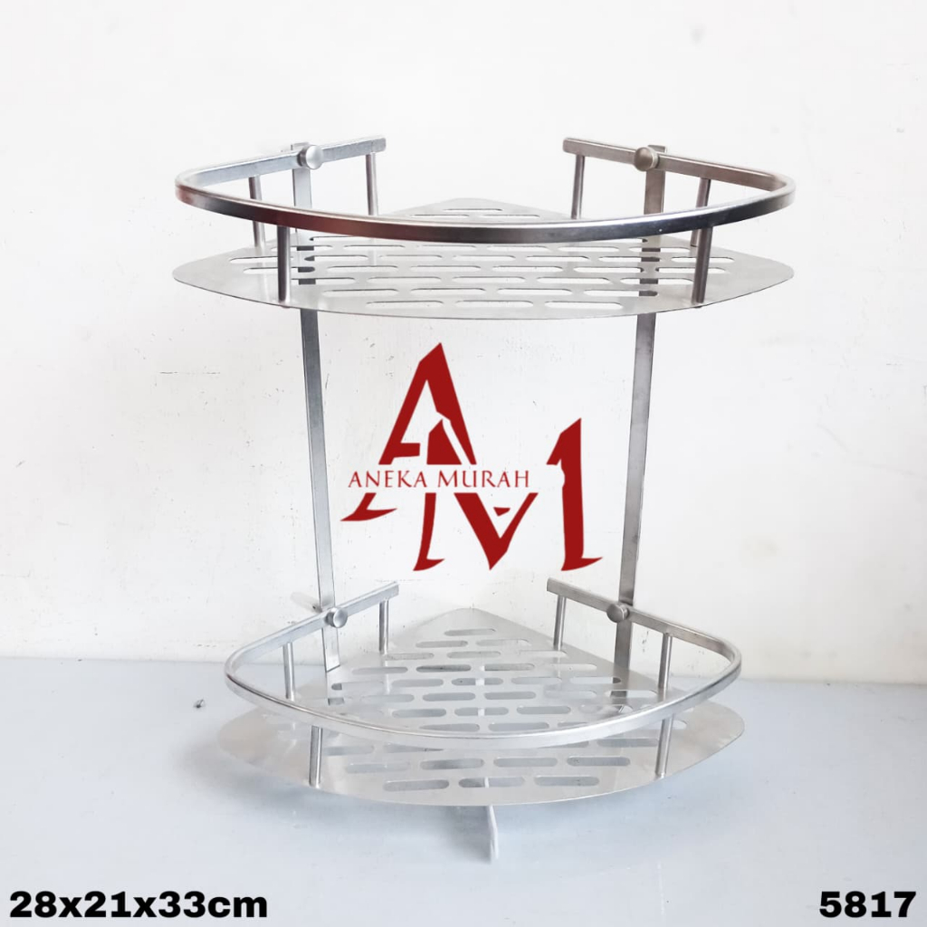 อลูมิเนียม CORNER SHELF (5817) และแชมพู SHELF RJYS 1215 (6606)
