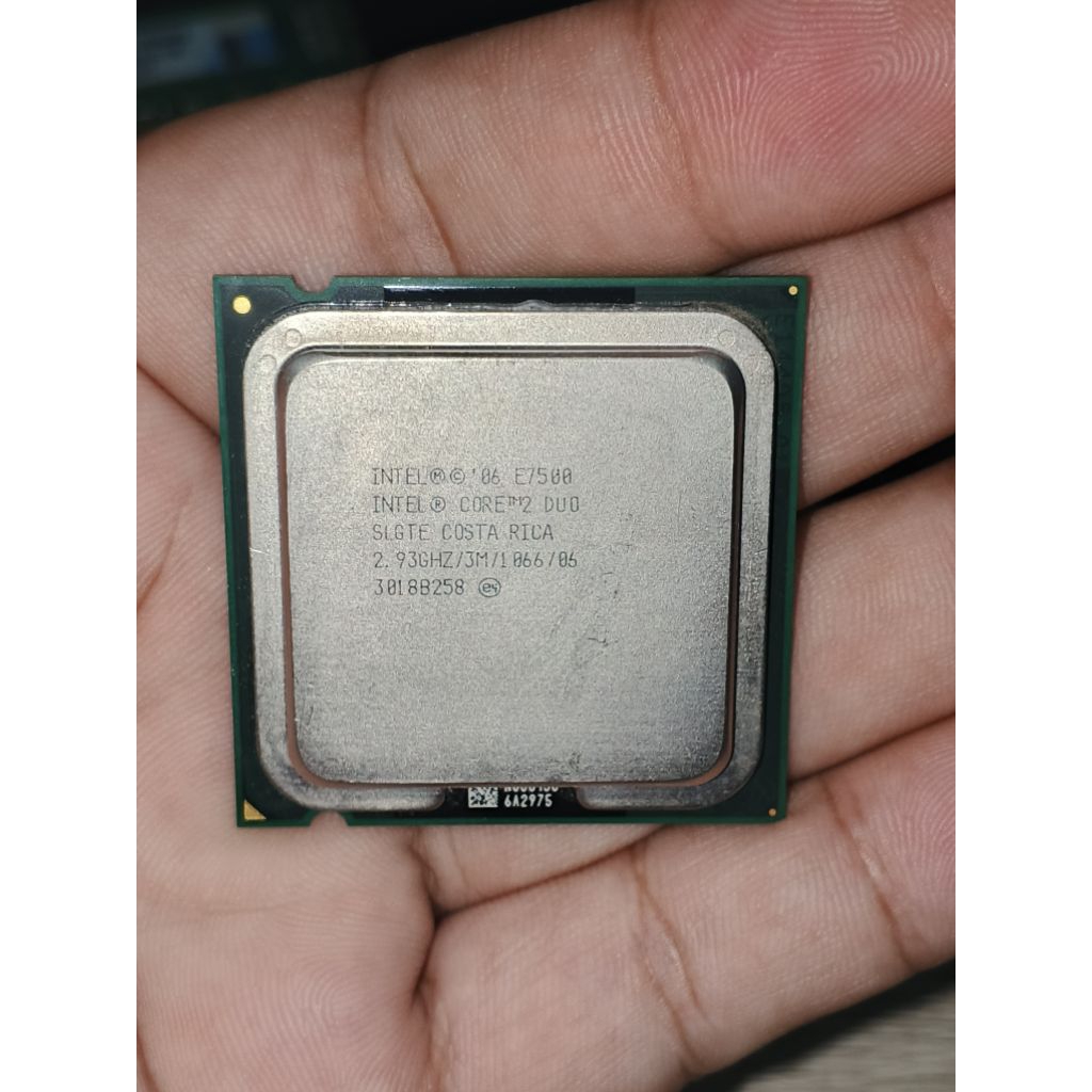 โปรเซสเซอร์ Intel E7500 E5700 LGA 775
