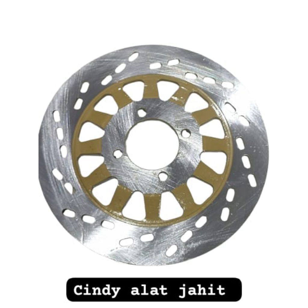 จานดิสก์เบรกหน้า (OSK) SHOGUN 110 ยี่ห้อ OSK ด้านหลังด้านหน้า