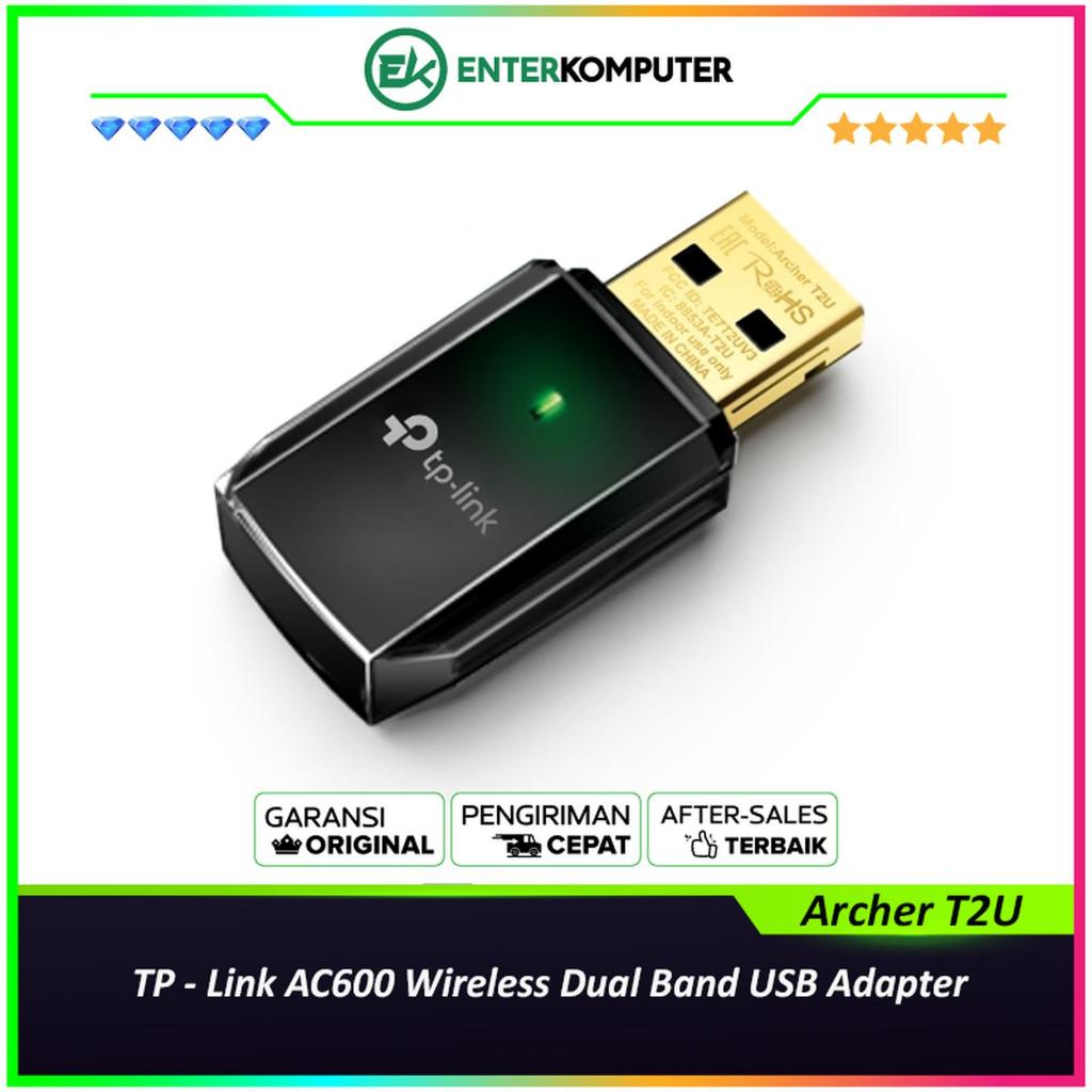 TP - Link AC600 Wireless Dual Band USB Adapter - Archer T2U