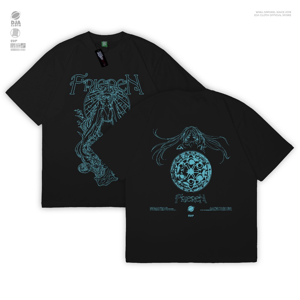 DJA Kaos Frieren The Elf Mage Sousou no Frieren เสื้อยืดอะนิเมะมังงะเสื้อผ้า