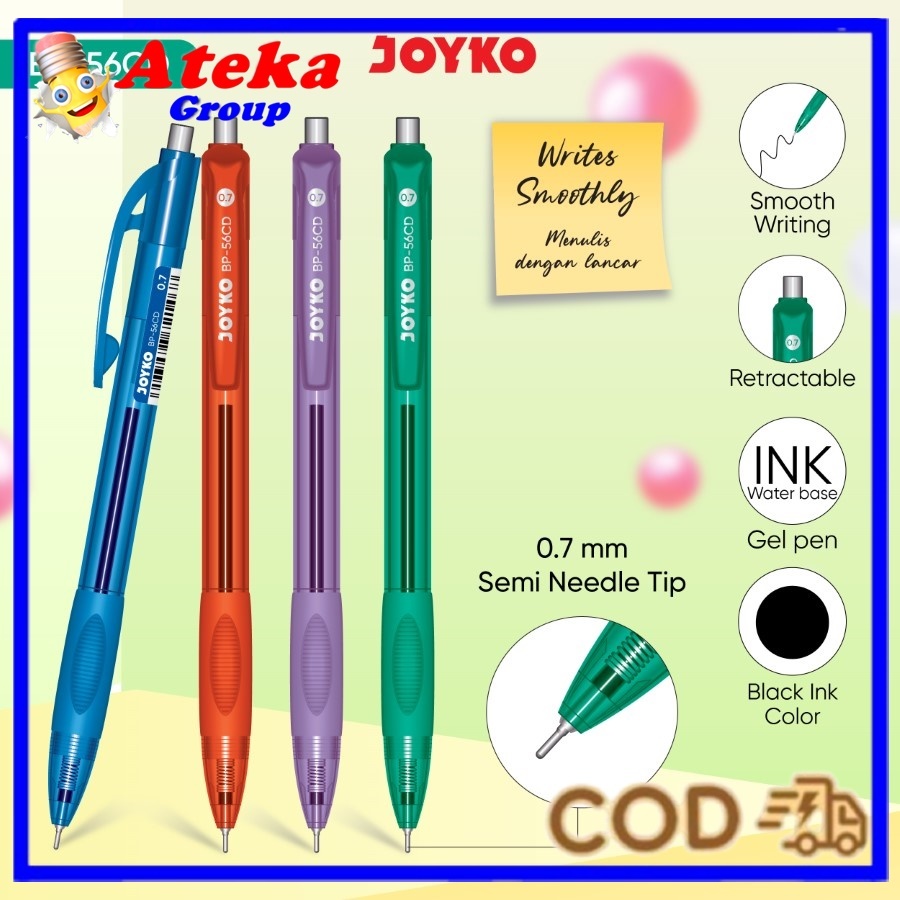 [ชิ้น] JOYKO Ball Pen BP-56CD 0.7 mm