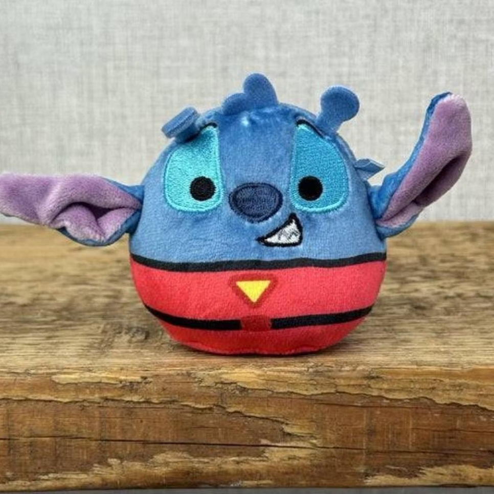 GANTUNGAN พร้อมส่ง - Disney USA Squishmallows Experiment Stitch Disney Lilo Scrump Leroy 626 พวงกุญแ