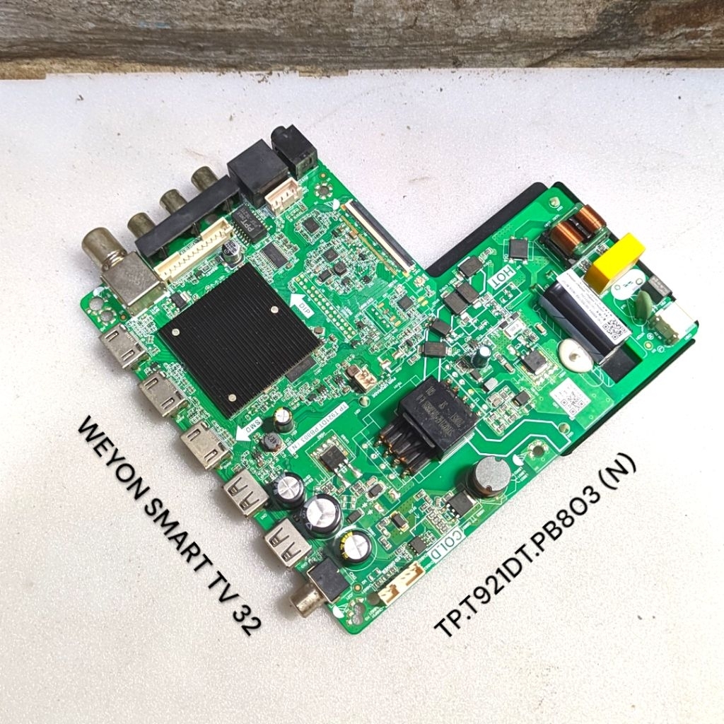 MB TV MAINBOARD TV MOTHERBOARD TV WEYON SMART 32 TP.T921DT.PB803 (N)