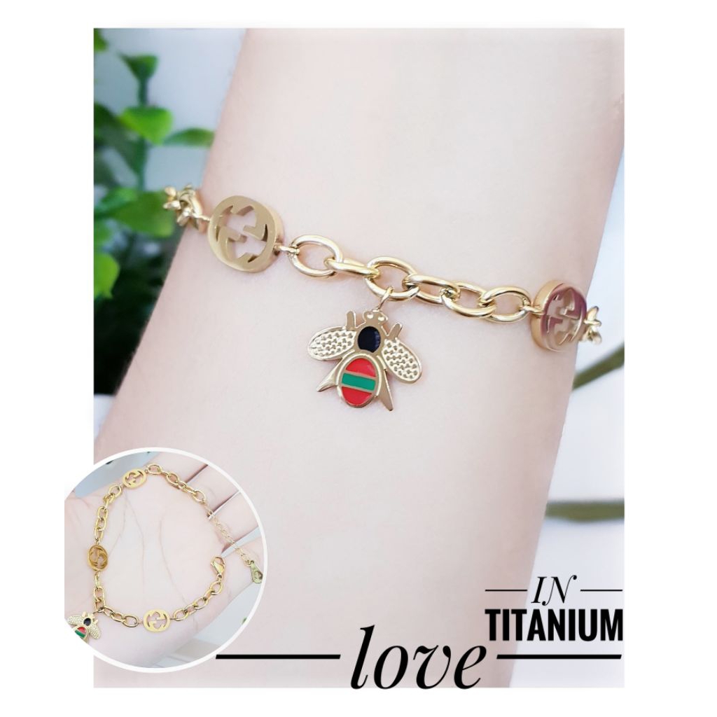 สร้อยข้อมือทองไทเทเนียม RT002