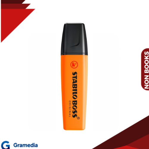 Gramedia Medan - STABILO BOSS ORIGINAL 70-54 ORANGE/PC