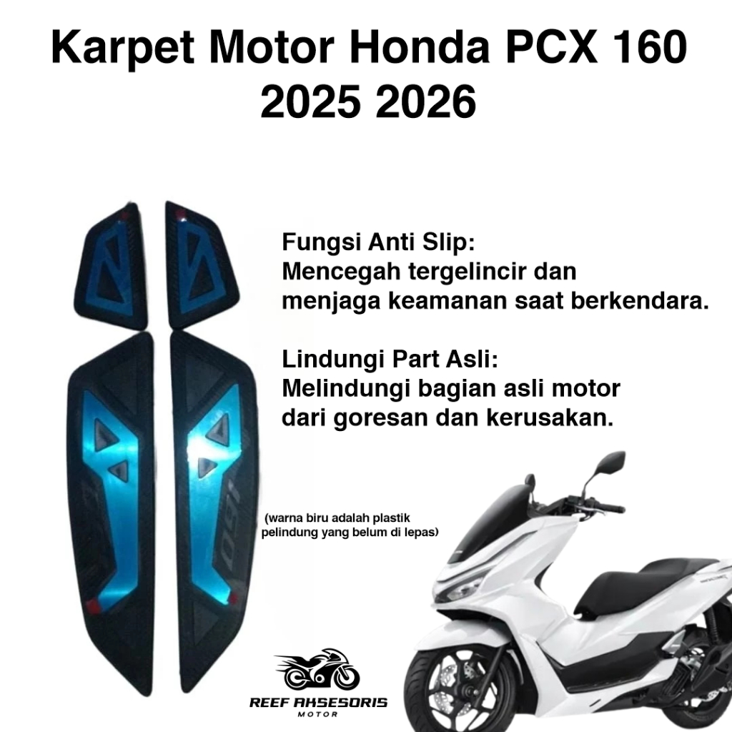 Honda PCX 160 2025 2026 Roadsync Original AM พรมรถจักรยานยนต์