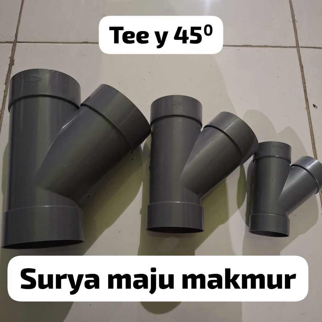 Y BRANCH LANGGENG TEE Y 45 DEGREE 4 นิ้ว 3 นิ้ว 2 นิ้ว 4 x 3 นิ้ว 4 x 2 นิ้ว 4x3 4x2" นิ้ว TY TEE Y 