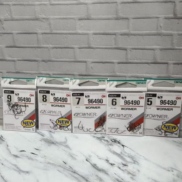 OWNER WORMER OH 96490 CHINU FISHING | ตะขอปลา