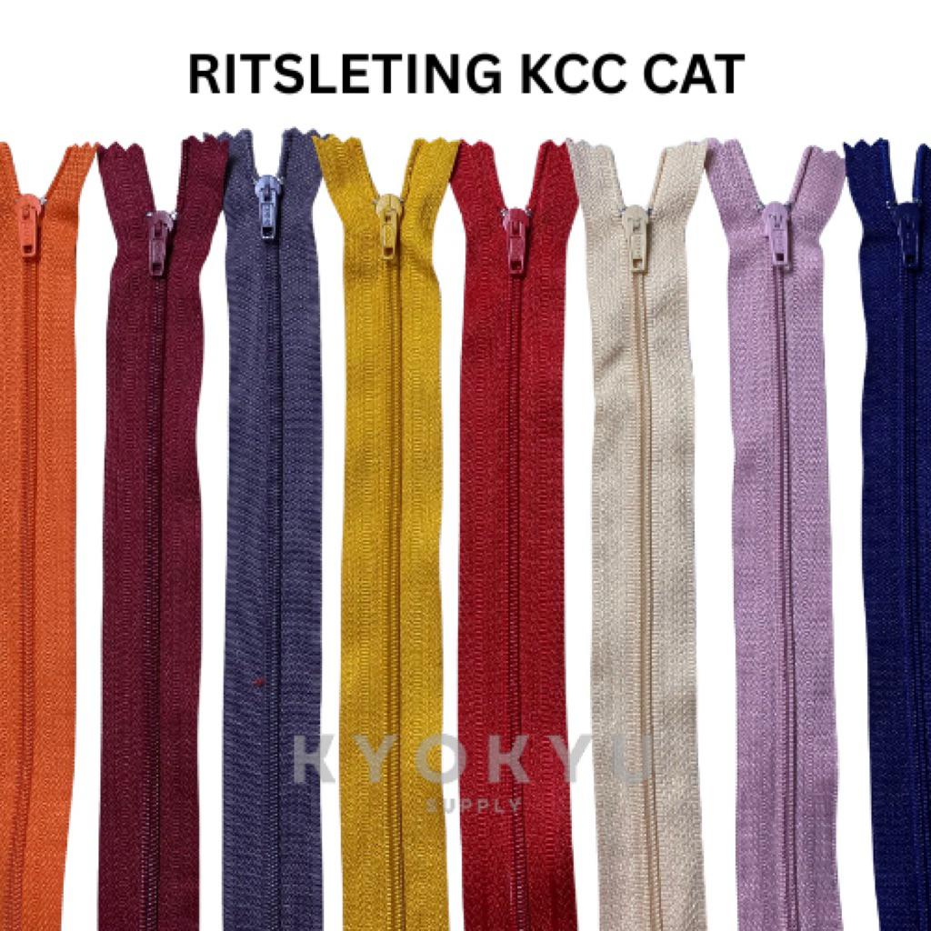 KCC CAT Zipper / KCC Zipper 8 ชิ้น (20ซม.)|โดเซนส์ ของ โดเซนส์