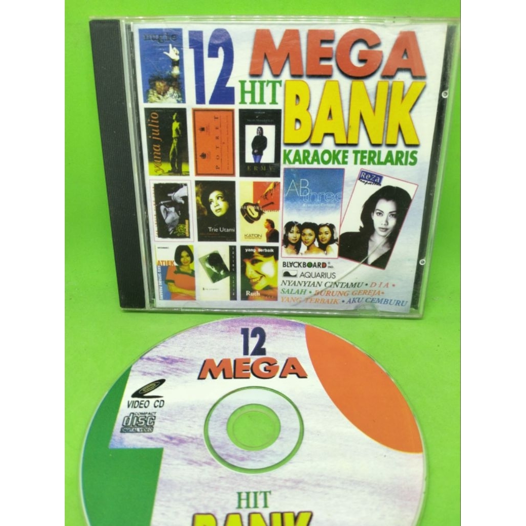 วีซีดี 12 MEGA HIT BANK KARAOKE