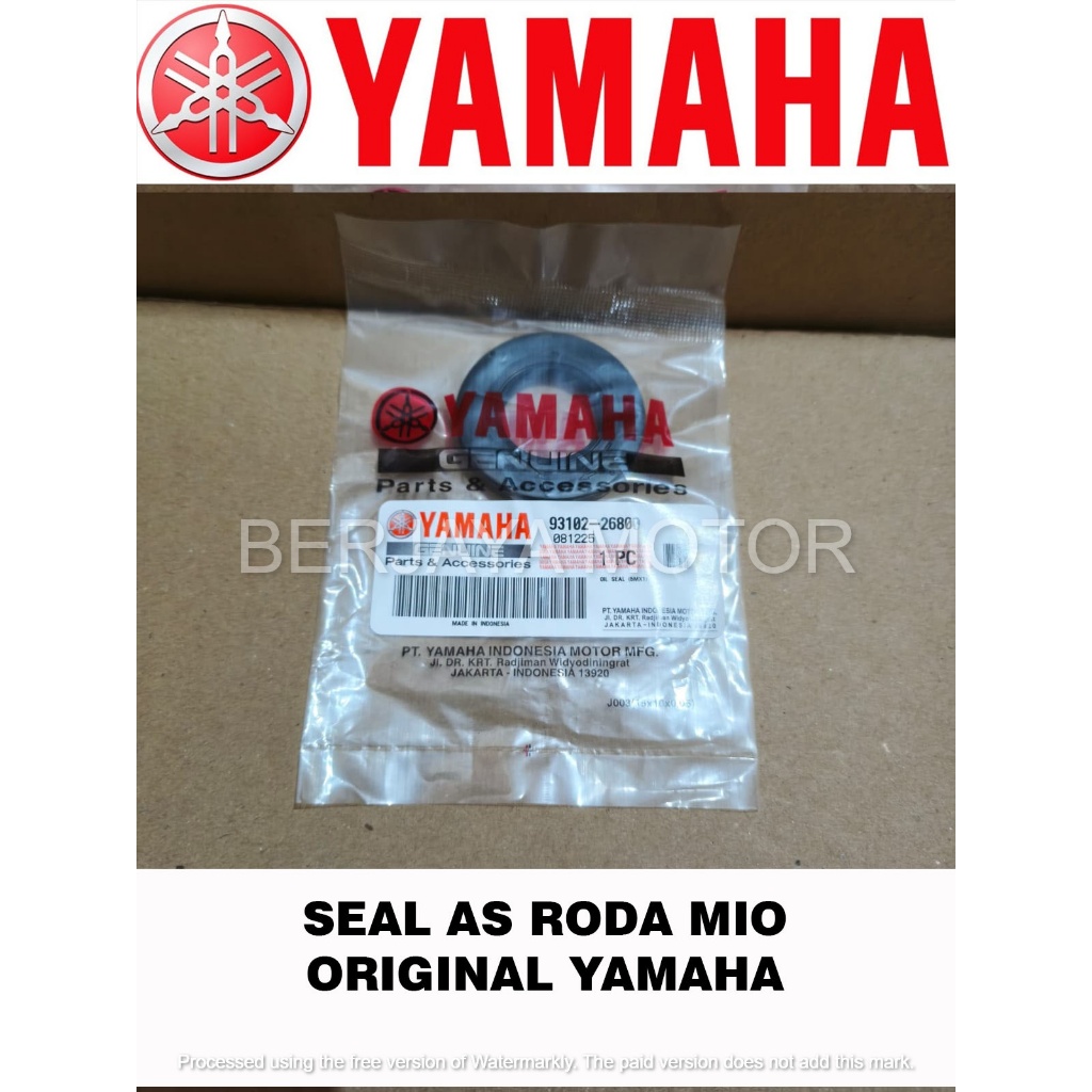 MIO WHEEL AXLE SEAL 93102-26800