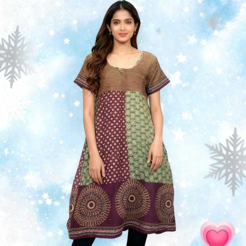 KURTI/SHORT SLEEVE SINGLE DRESS PART 4