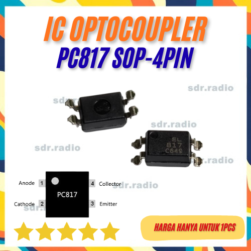 EL817 PC817 817 smd Optocoupler Photocoupler Phototranstor smd sop-4