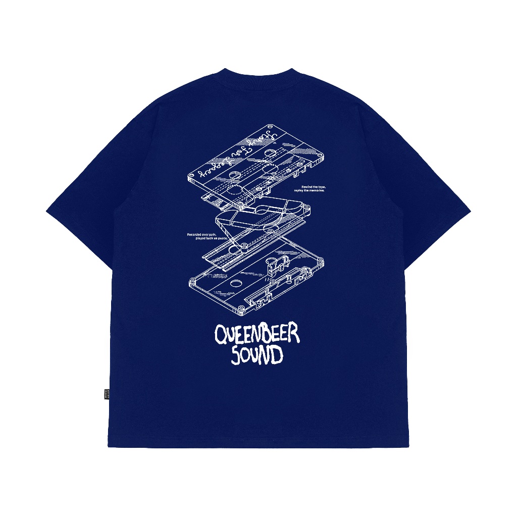Queenbeer - เสื้อยืด Crave Blue