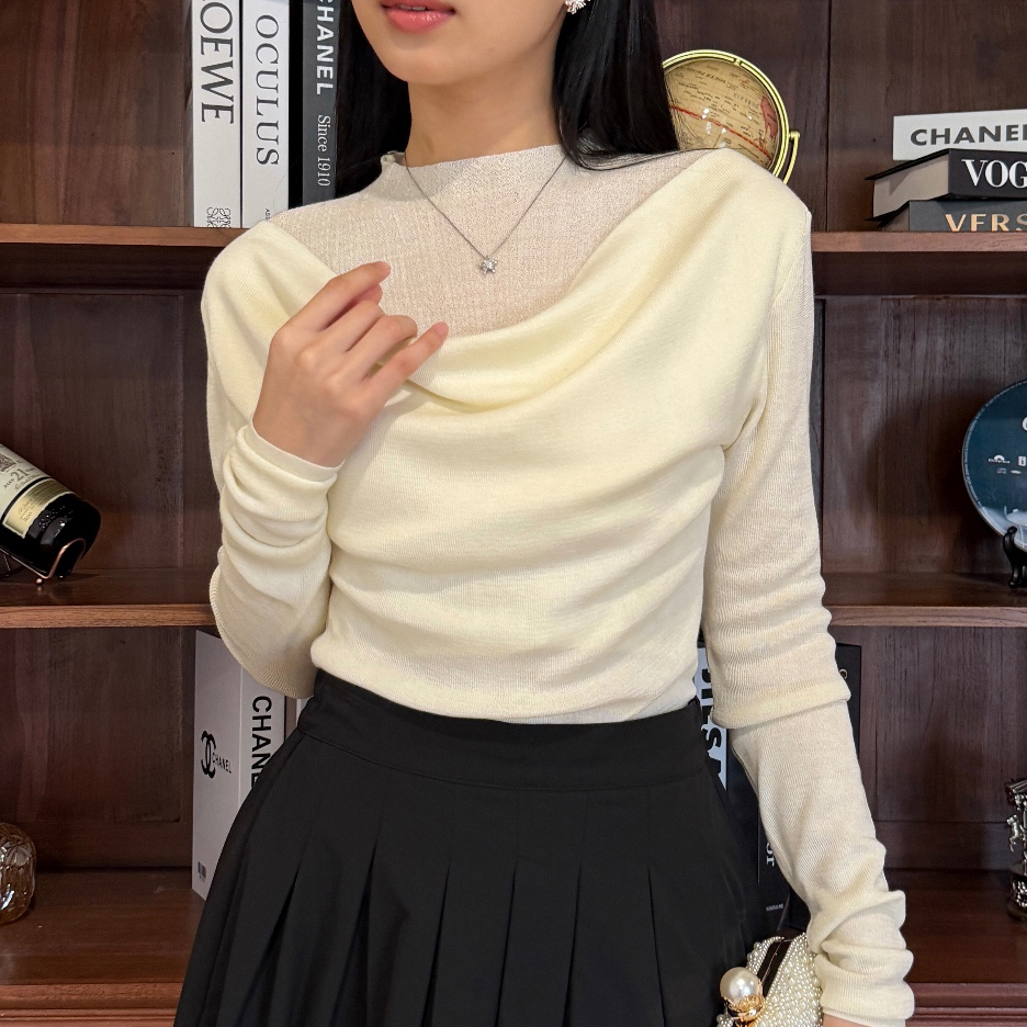 Dear Daphne - เสื้อถัก Janine | ไหมพรมแขนยาว