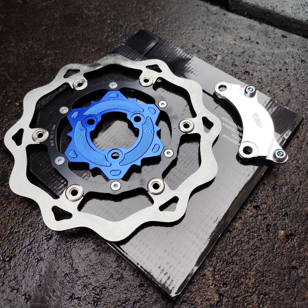 Galfer Disc + Mio j Dist galfer Bracket 3 รู plus ขายึด 260