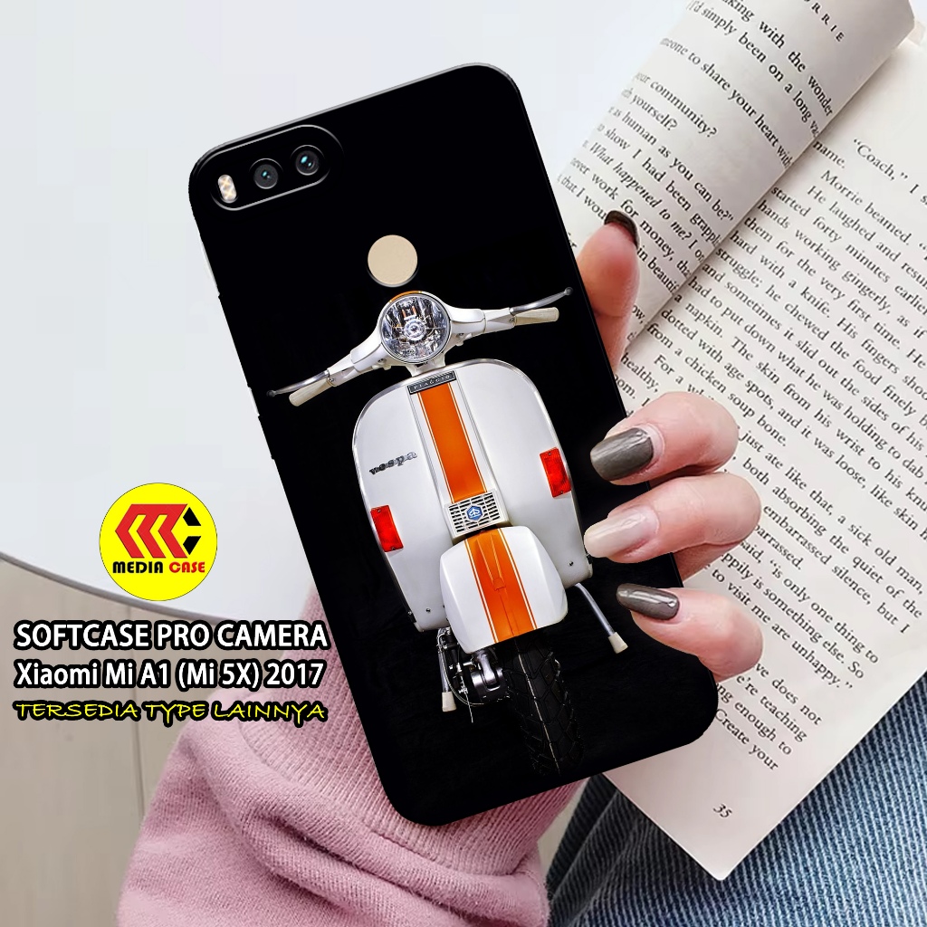 HP ล่าสุด Xiaomi Mi A1 (Mi 5X) 2017 Case - Vespa Motif - Case - Xiaomi Mi A1 Softcase (Mi 5X) - Phon