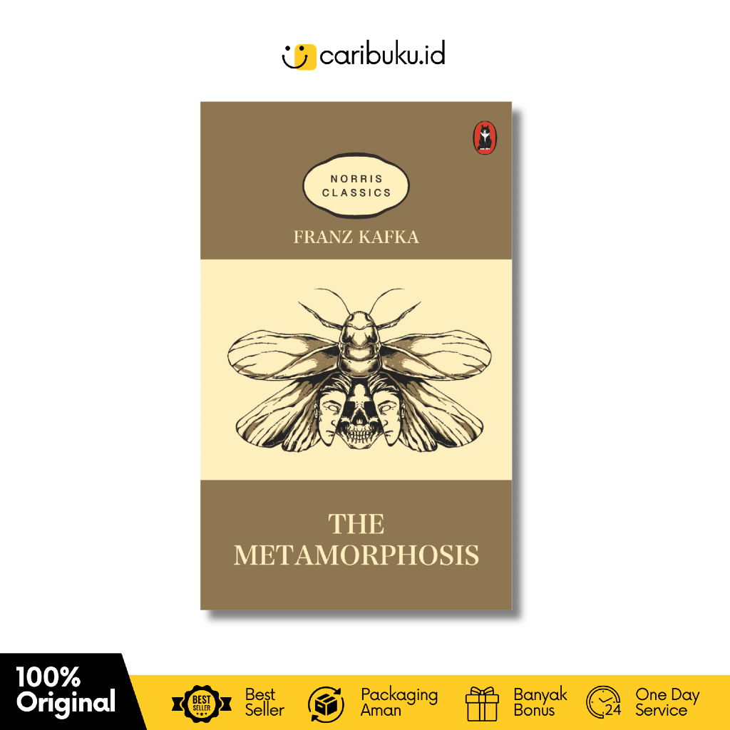 The Metamorphosis โดย Francz Kafka - นวนิยายภาษาอังกฤษ - หนังสือนอร์ริส