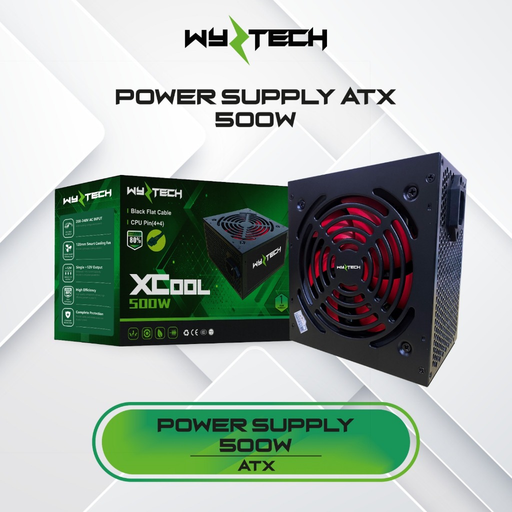 พาวเวอร์ซัพพลาย Wyztech XCOOL 500Watt - PSU 500W