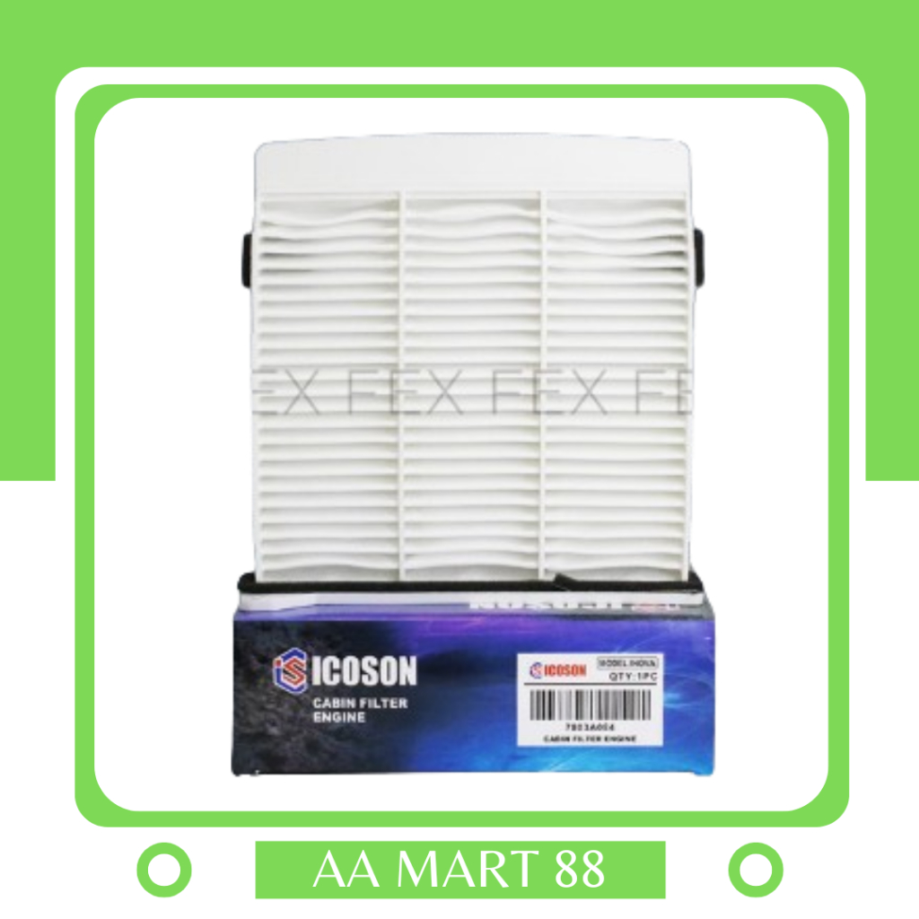 กรองแอร์ ICOSON เครื่องปรับอากาศ MITSUBISHI PAJERO / TRITON พลาสติก (ORIGINAL)