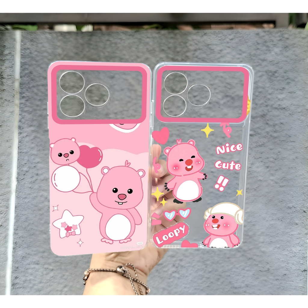 Softcase ZTE NUBIA A36 Case Clear Motif Casing ZTE NUBIA A36 ซิลิโคนใสล่าสุด