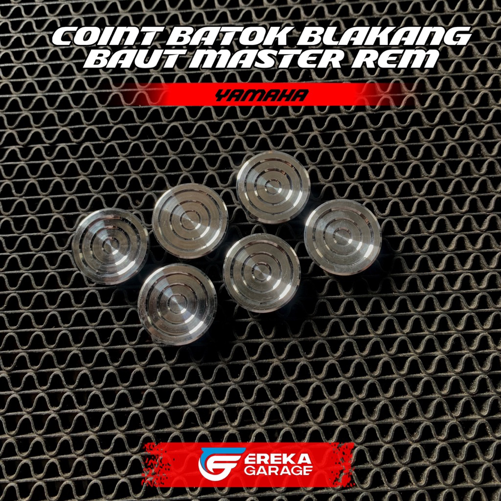 YAMAHA REAR SHELL COIN CNC BRAKE MASTER BOLT COIN