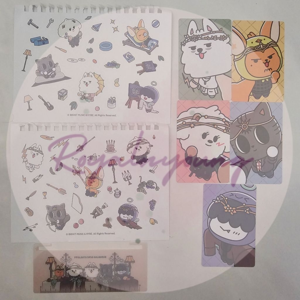 Sharing TOMORROW X TOGETHER TXT PPULBATU 2026 CALENDAR