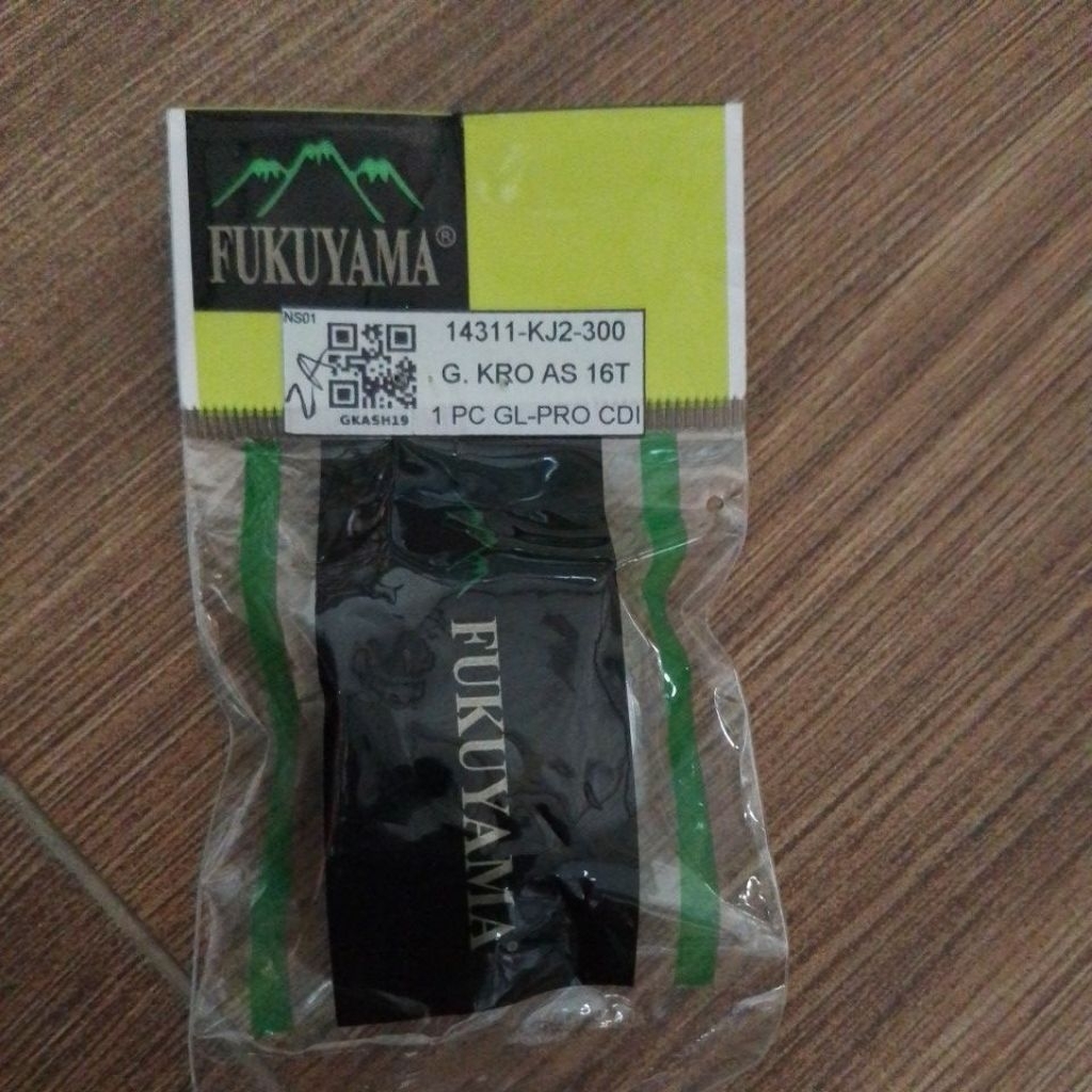 เกียร์เฟืองเป็น gigi kok as gl pro cdi 14311-KJ2-300 ori FUKUYAMA