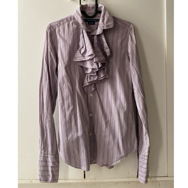 RALPH LAUREN KEMEJA Ralph เสื้อเชิ้ตนัวเนีย lauren