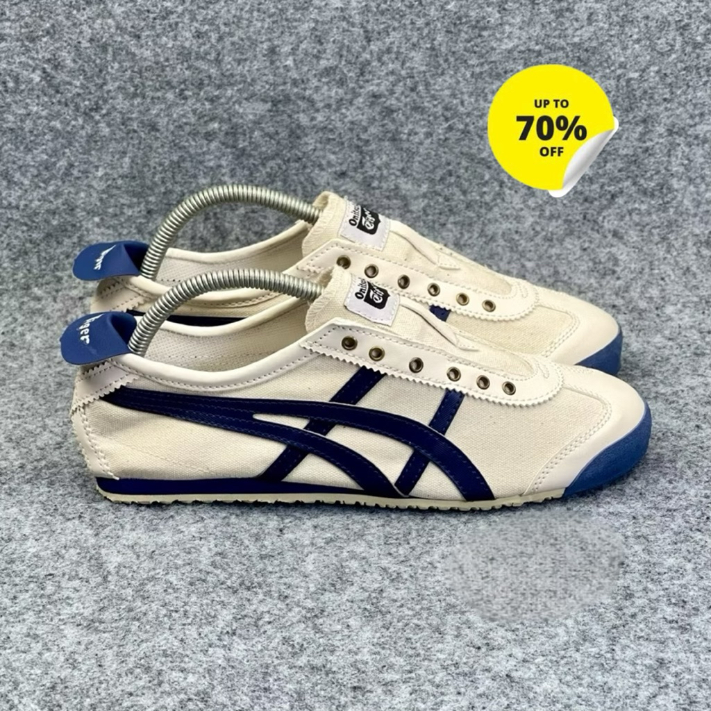 โอนิซึกะ รองเท้าผ้าใบผ้าใบ ชาย หญิง ขนาด 36-43 สีครีม กรม