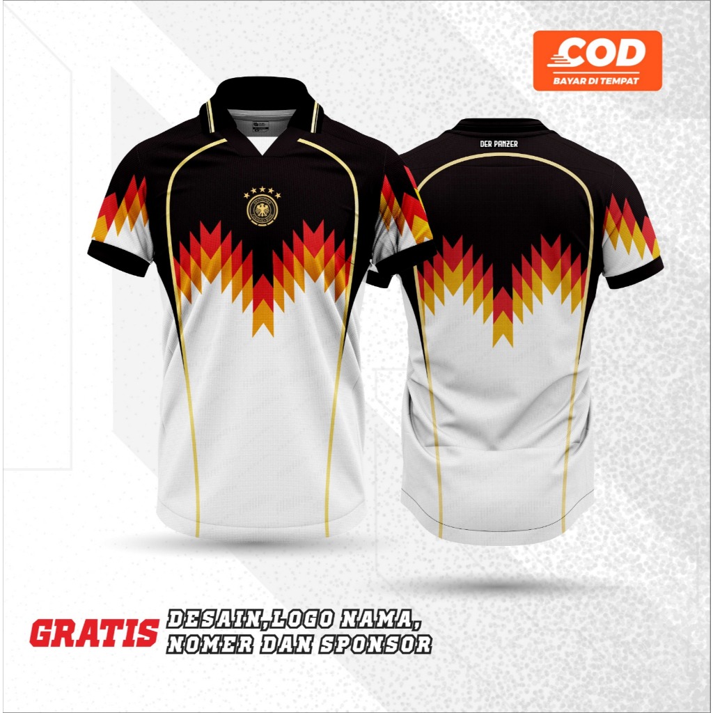 GERMANY FANTASY DER PANZER JERSEY / เสื้อยืด GERMANY / เสื้อผ้า GERMANY
