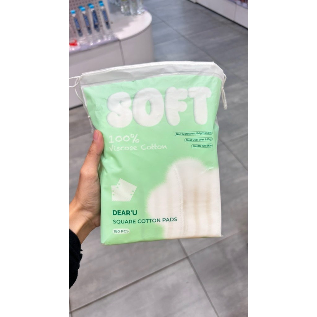 OHSOME-DEAR U สําลีเช็ดหน้าแบบใช้ซ้ําได้เนื้อนุ่มและดีไซน์ใช้งานได้จริง