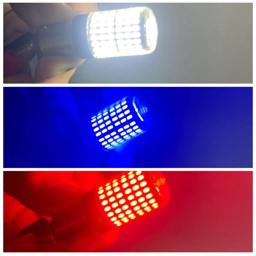 MATA 144 ไฟหยุด LED 144 ไฟหยุดเบรก LED รถยนต์รถจักรยานยนต์สากล