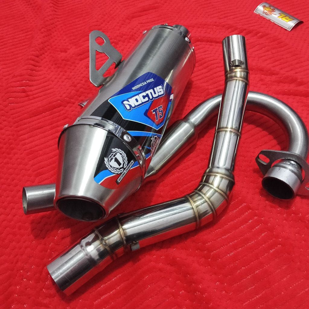 Norifumi noctus racing ไอเสีย 1 ชุดสําหรับ klx150 crf150 wr155 dtracker150 xr200 xr150