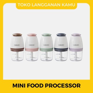 LUNALIFE MINI FOOD PROCESSOR MFP7 700ML BLENDER CHOPPER PENGGILING SERBAGUNA FOODGRADE