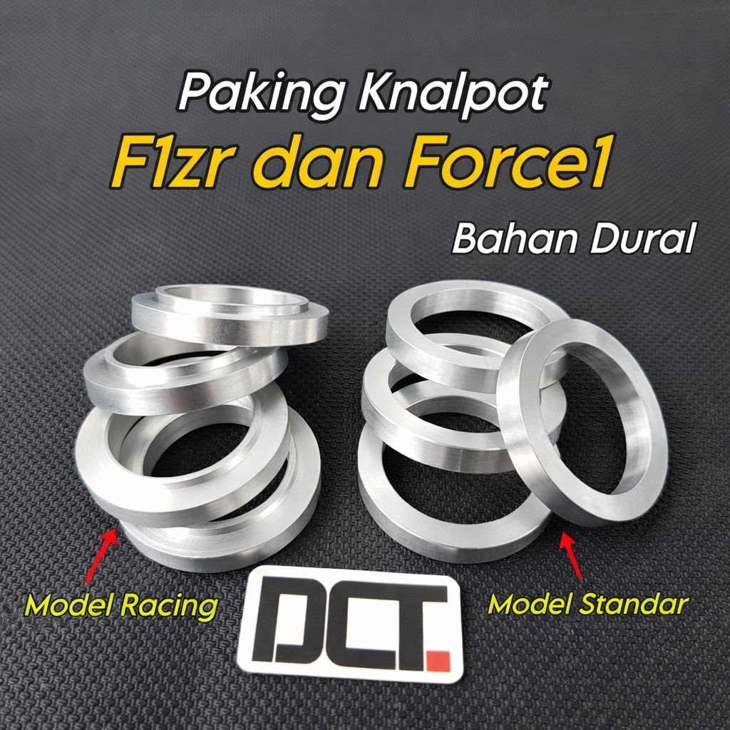 Fizr F1zr Force1 ปะเก็นท่อไอเสียอลูมิเนียม Fizr F1zr Force1 ปะเก็นท่อไอเสีย Dural