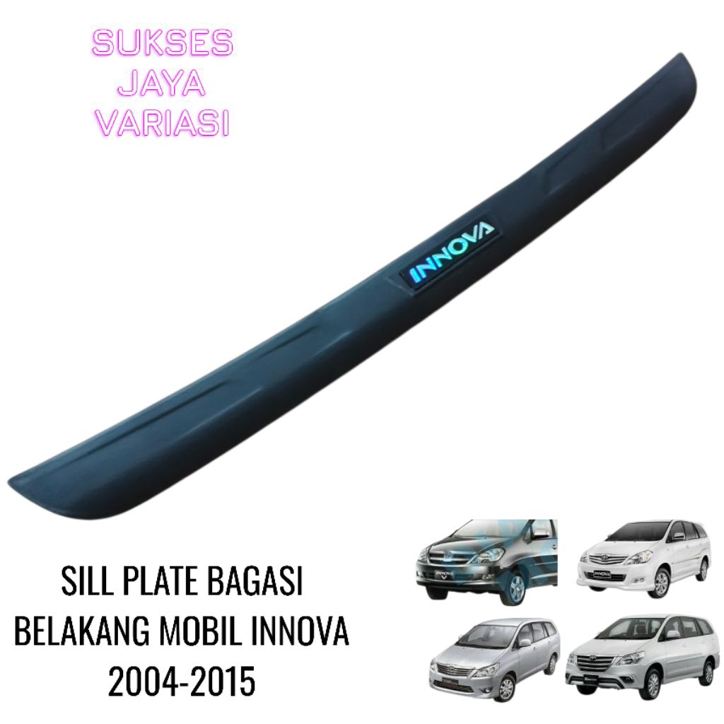 ด้านหลังแผ่นเลื่อนสําหรับ OLD INOVA 2009-2015