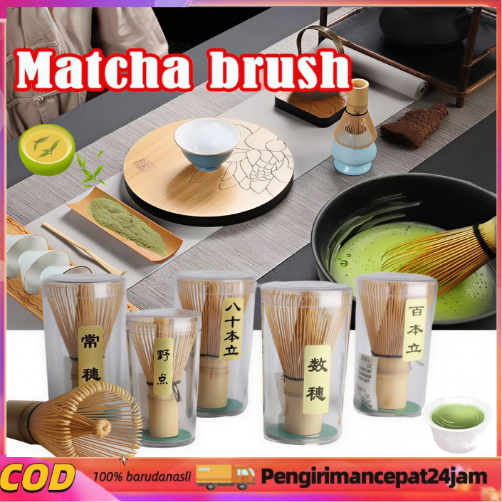 Chasen Bamboo 120/100/80 Prongs Whisk / Bamboo Matcha Whisk Tea Tool / Bamboo Matcha Powder Stirrer 