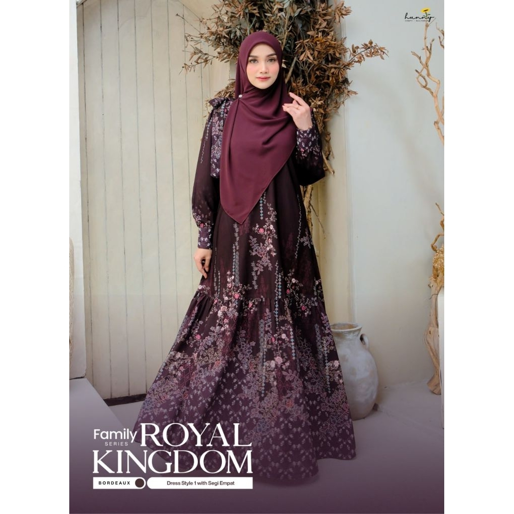 Royal Kingdom Series Gamis Set 2026 Hunny Label