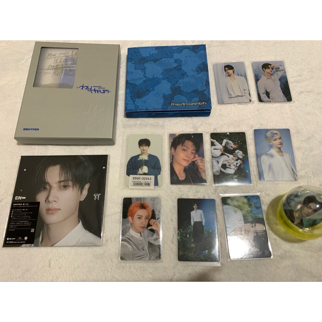 อัลบั้ม Enhypen เท่านั้น (จําเป็นของjay, sunghoon dream jay solejack yoi) และโฟโต้การ์ดอย่างเป็นทางก