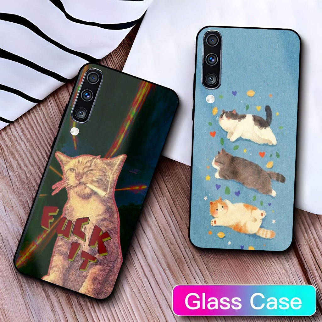เคส HP Samsung A70 - N1 - [KK Motif No. 69] - Samsung A70 Fashion Softcase - Glossy Hardcase - Phone