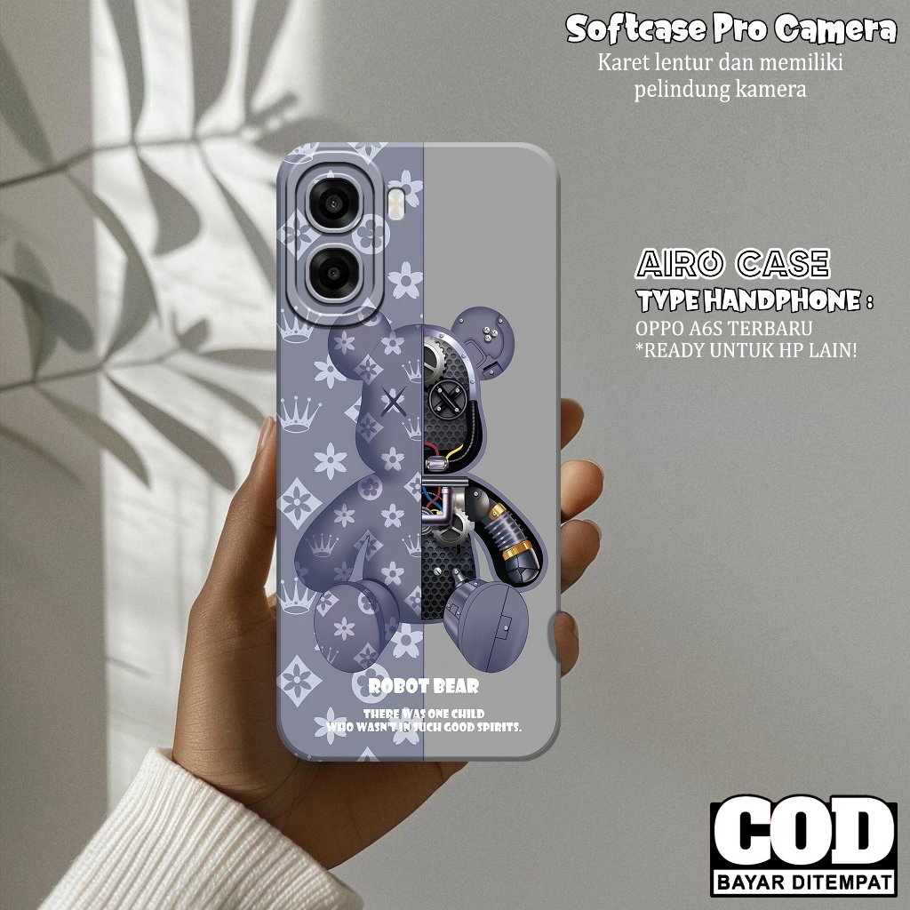 เคส Oppo A6S ล่าสุด - เคส Oppo A6S Softcase - เคสแฟชั่นการ์ตูน - เคส Oppo A6S - เคส Pro Camera Softc