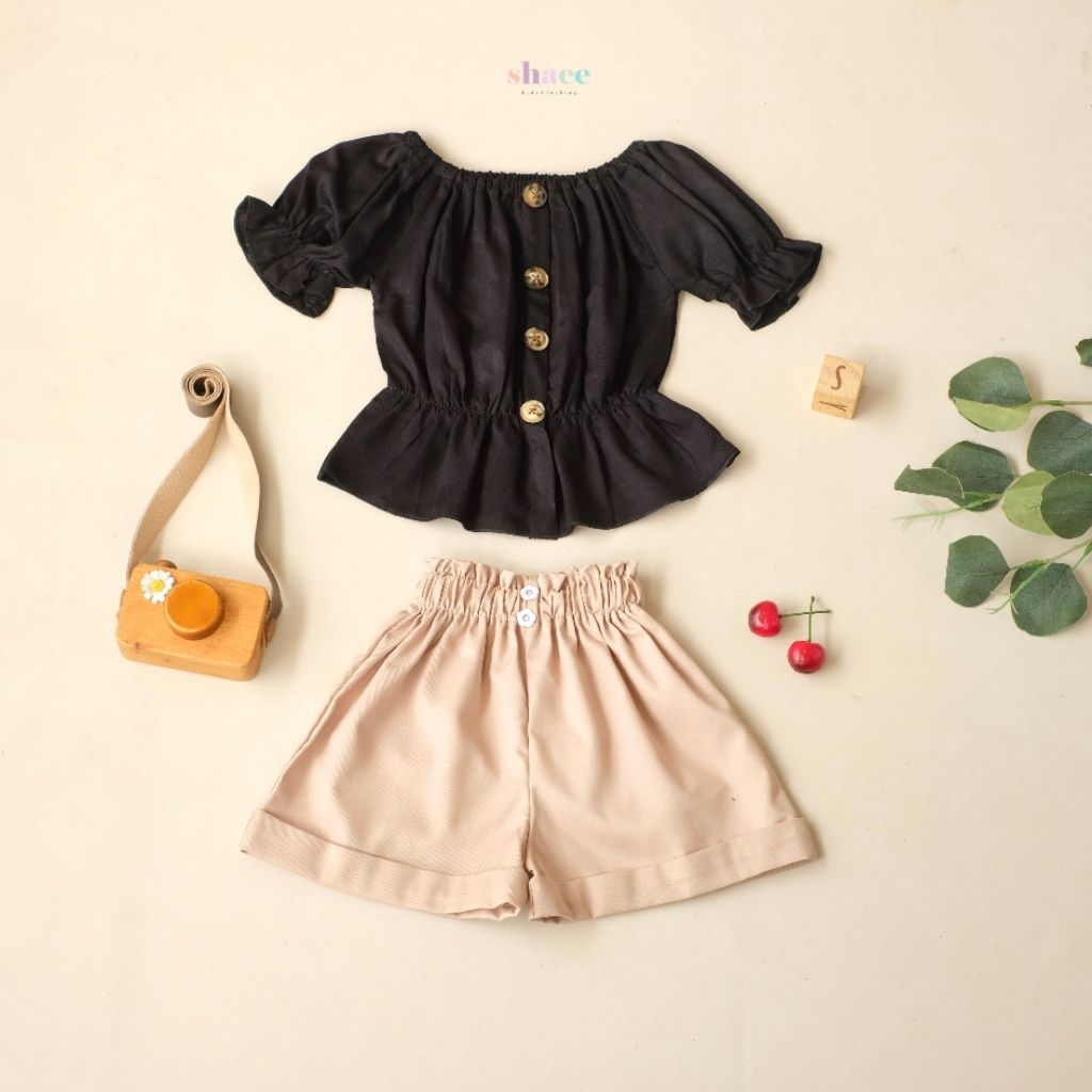 Sabrina Girls Shorts Set 1-6 Years