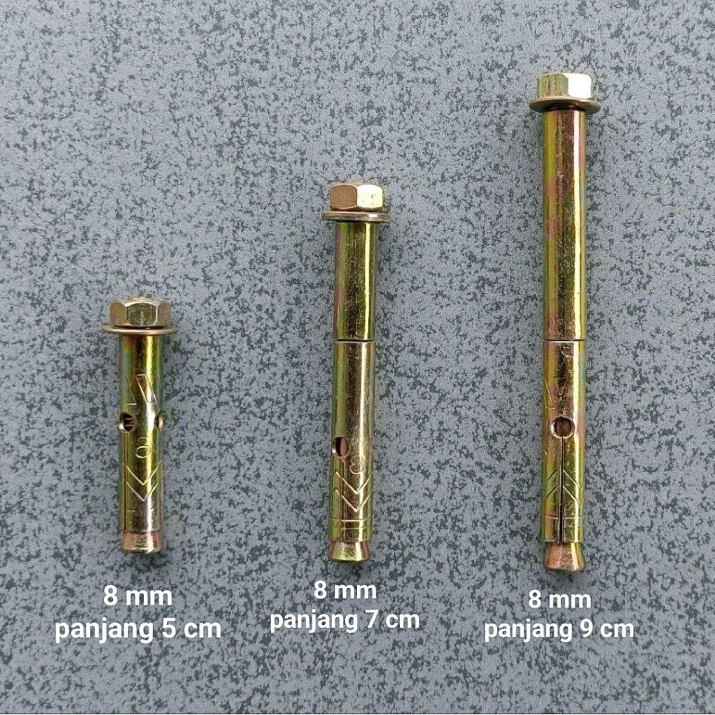 Dynabolt 8 mm Anchor Bolt Dinabol Dinabor Dyna Bolt