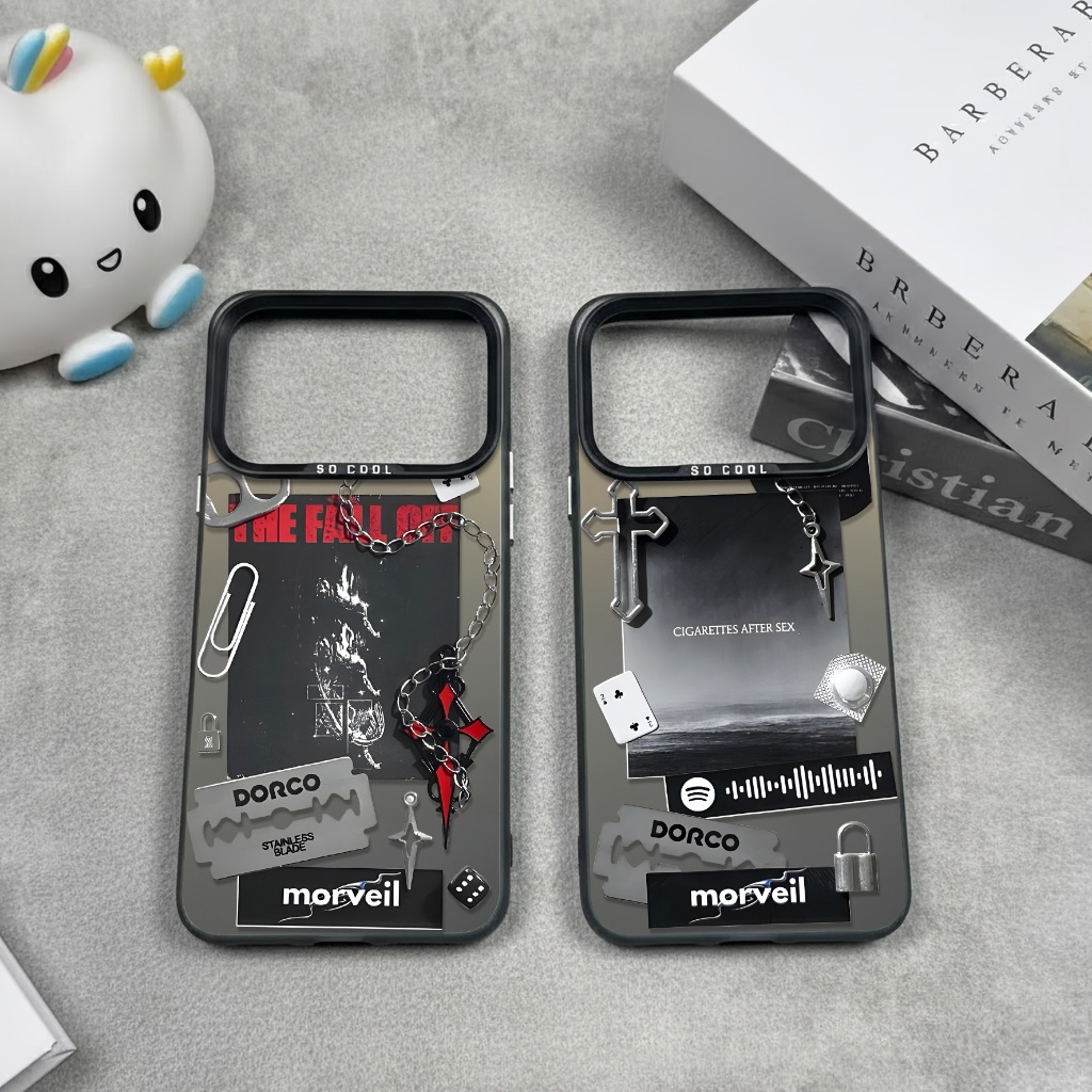 เคส IMD Hologram Spark 40 Spark 10 30C 30 Pro Softcase imd black Spark 40 Casing Hp Premium IJ4