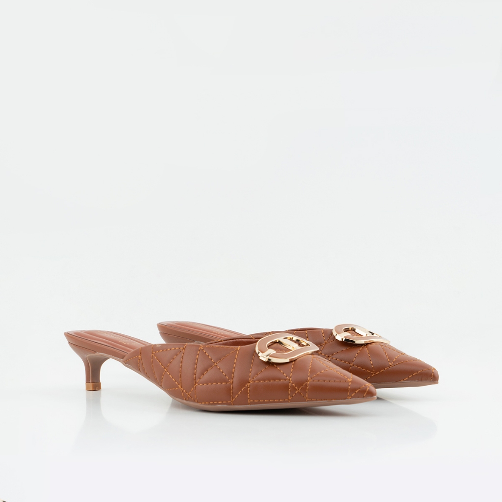 URBAN&CO Elegant Low Kitten Heels - Loreto