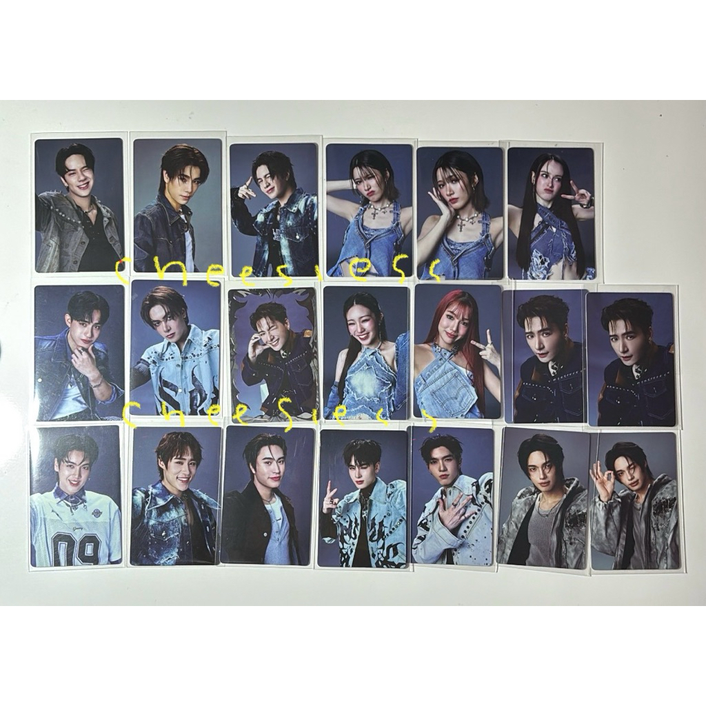 อย่างเป็นทางการ cc pc photocard riser gmmtv phuwin nanon william chari barcode joong krist acare che