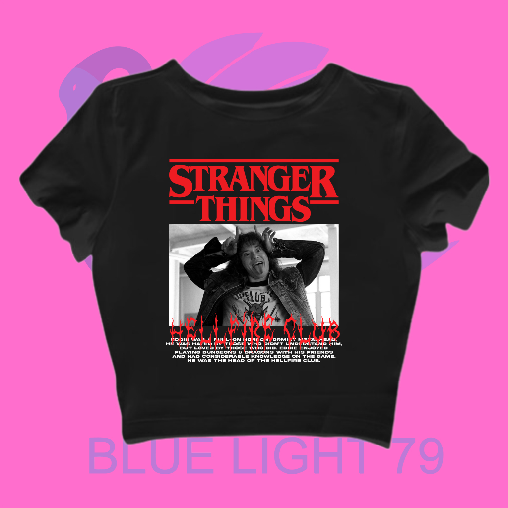 CROP TOP โครงสร้าง EDDIE MUNSON | GRUNGE GRUNGE GRUNGE GRUNGE GRUNGE GRUNGE GRUNGE | เสื้อครอปสายฝอ 