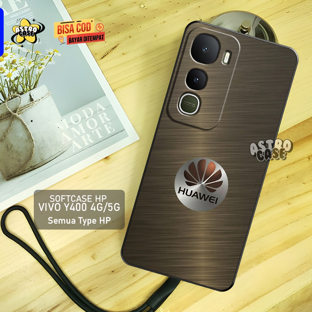 เคส Vivo Y400 4G Y400 5G ล่าสุด 2025 - เคส Vivo Y400 5G/4G Huawei Doft Luxury Motif - Vivo Y400 Soft